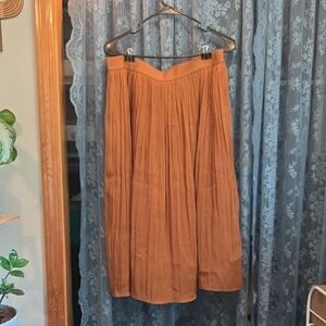 a new day Midi Skirt in Warm Tan